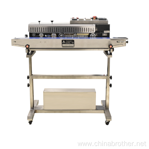 Vertical vacuum Nitrogen sealing machine with solid ink